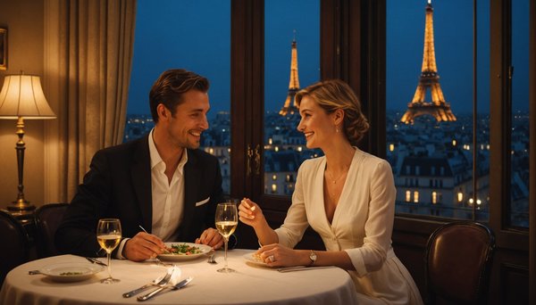 Vivre un dîner en amoureux réussi dans un restaurant romantique à Paris